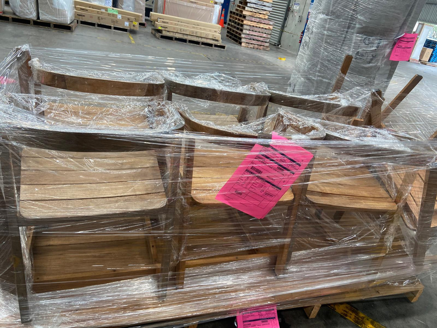 NZ CLZ20207 Boree Teak Natural Dining 9pc Set