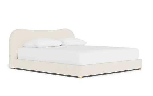 NZ CLZ20602 3 PCE MILA BED QUEEN CAMEL