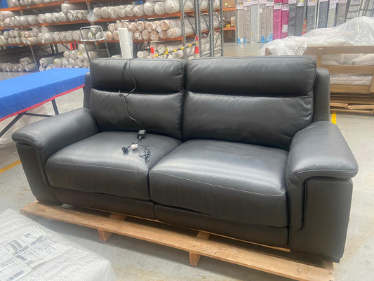 NZ PRZ20119 Barret Electric Recliner Sofa 2.5s Lucia Graphite (2 Motion)