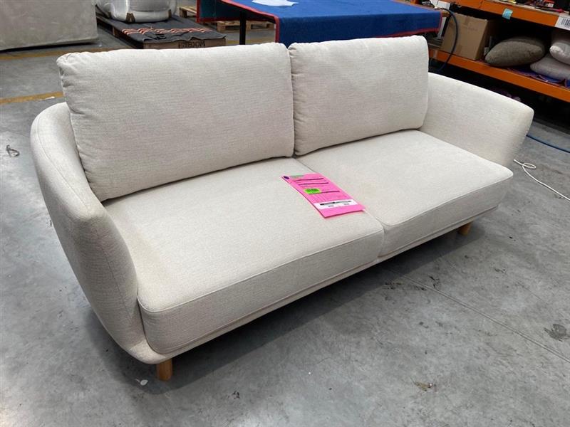 NZ PRZ20277 1 PCE CLEO SOFA 3S HERVEY NATURAL LEG