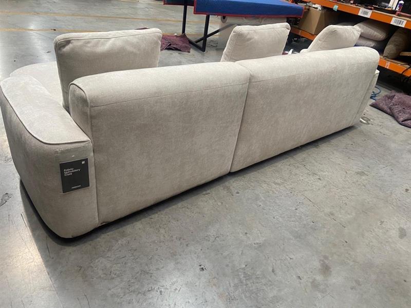 NZ PRZ20263 2 PCE APARTMENT 01 MODULAR SOFA 2.5S LAF GLAMOUR NATURAL
