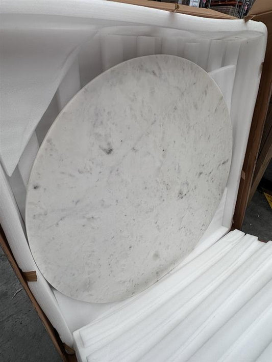 NZ CLZ20575 2 PCE NESST DINING TABLE NATURAL/MARBLE CARTON 1&2