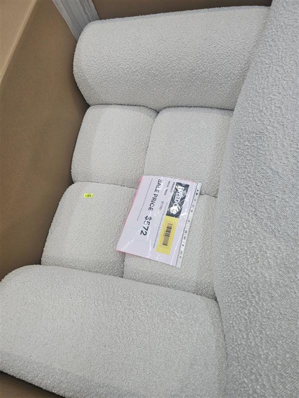 NZ CLZ20351 Aero Armchair Jacquard Boucle Cream