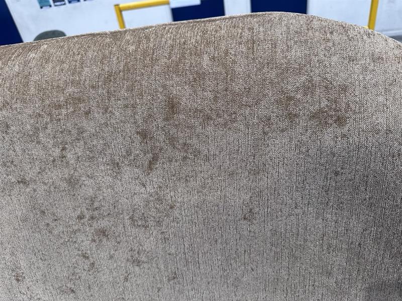 NZ CLZ20573 1 PCE AUDREY CURVED HEADBOARD ONLY KING ZEUS OCHRE