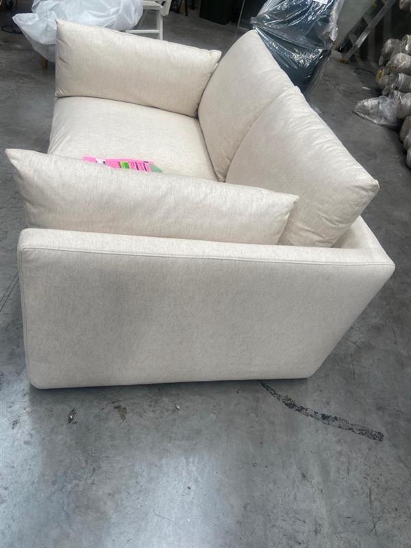 NZ PRZ20284 1 PCE SANCTUARY SOFA 2S NATIVE LINEN NATURAL